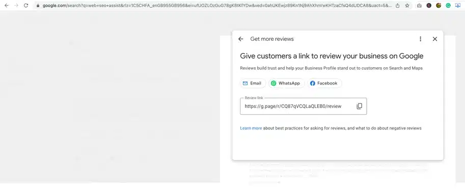 Google My Business Reviews 3